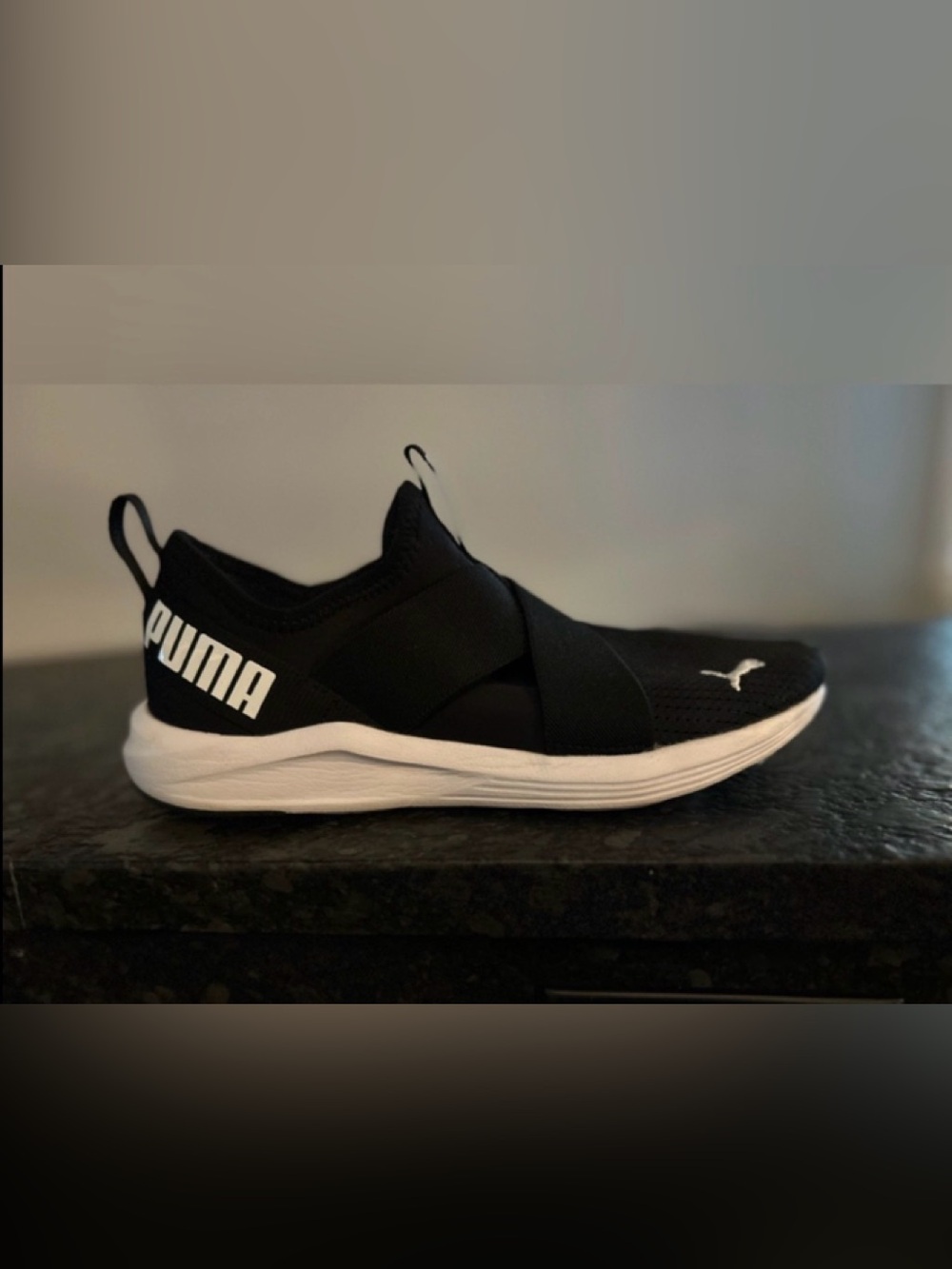 Puma Prowl Black Slip-On Sneaker